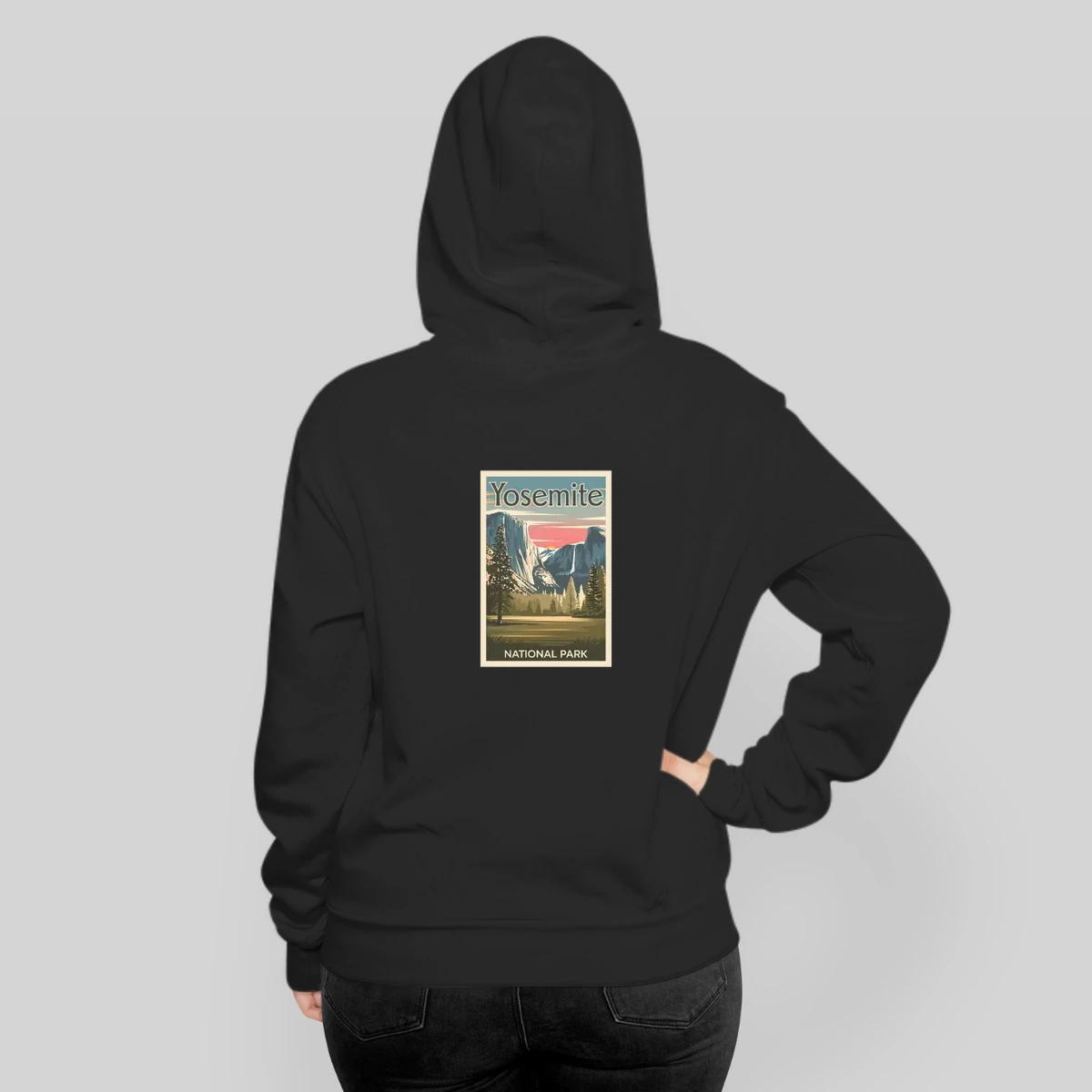 Yosemite National Park Retro Souvenir