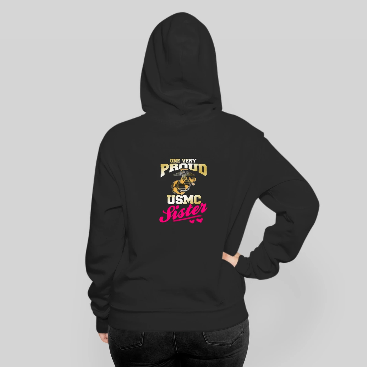 Us Marines Sister Proud Us Marines Sister Us Marines Corps Birthday Gift