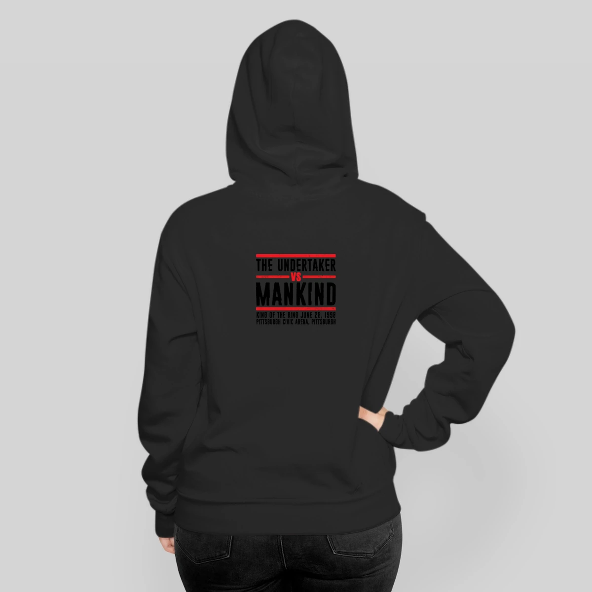 The Undertaker Vs Mankind King Of The Ring Retro Look