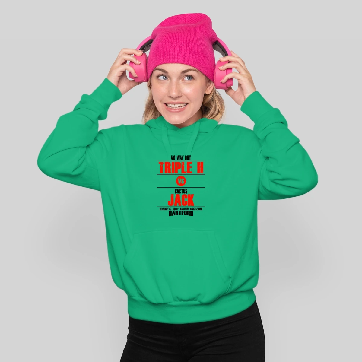 Triple H Vs Cactus Jack No Way Out Retro Look