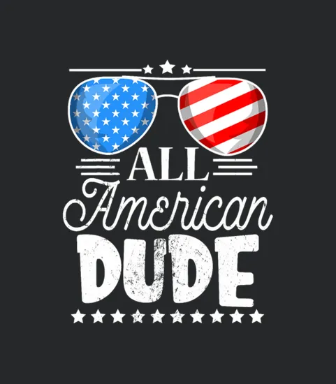 All American Dude 4th Of July Boys Kids Sunglasses