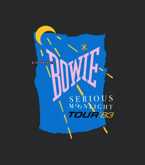 David Bowie Serious Moonlight Tour 83