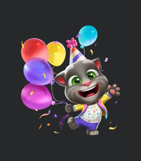 Talking Tom Birthday Balloons