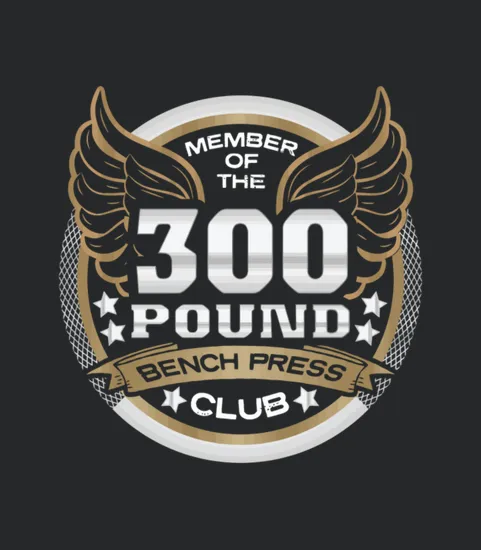 300 Pound Bench Press Club For Powerlifter Weightl