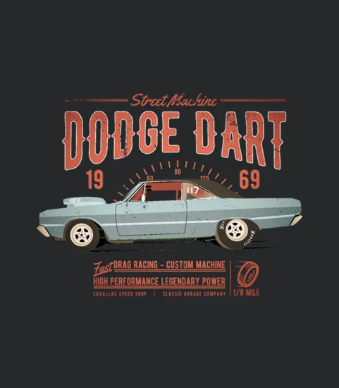 Dodge Dart Dragster Street Machine 1969