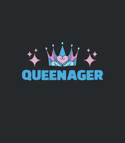 Blue Queenager Queen Ager Dramatic Queen Teenager