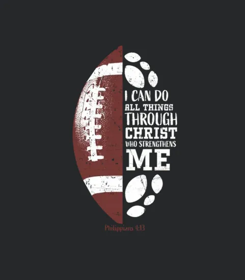 Christian Football Gifts Teen Boys Kids Men Religi