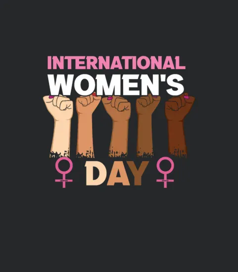 International Womens Day Equality Women Fist