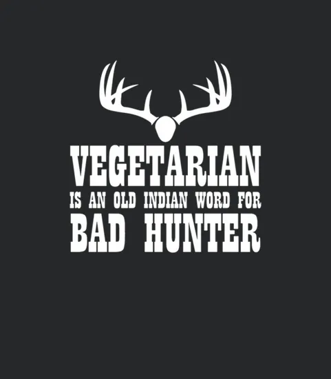 Vegetarian Indian Word Bad Hunter