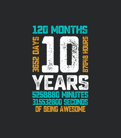 10th Wedding Anniversary Gift For Him And Her