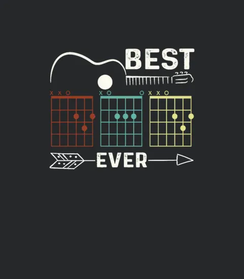 Classic Guitarist Guitar Dad Chord Acoustic