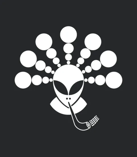 Pipe Smoking Alien Crop Circle