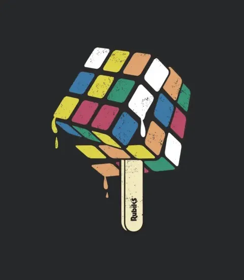 Rubiks Cube Popsicle