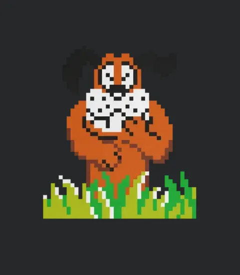 The Duck Hunt Dog Laughs At Your Pain