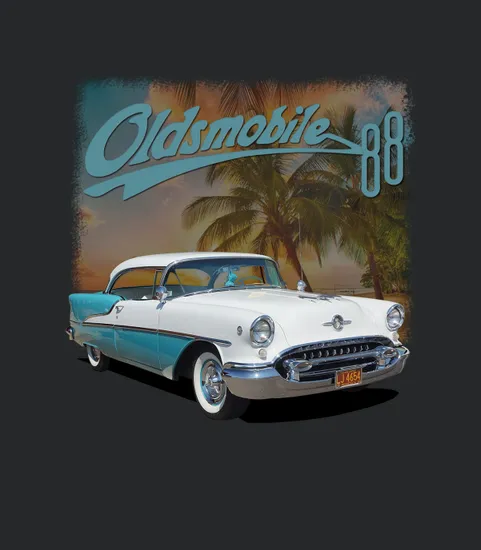 1955 Oldsmobile Blue