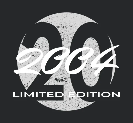 20th Birthday Men Women 20 Years 2004 Vintage