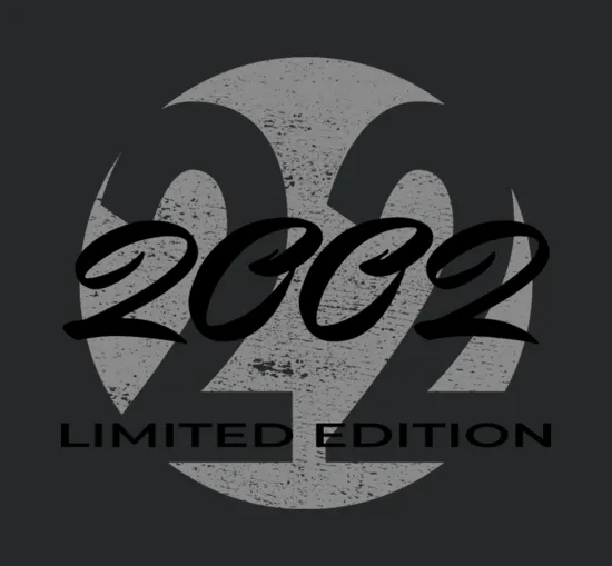 22th Birthday Men Women 22 Years 2002 Vintage