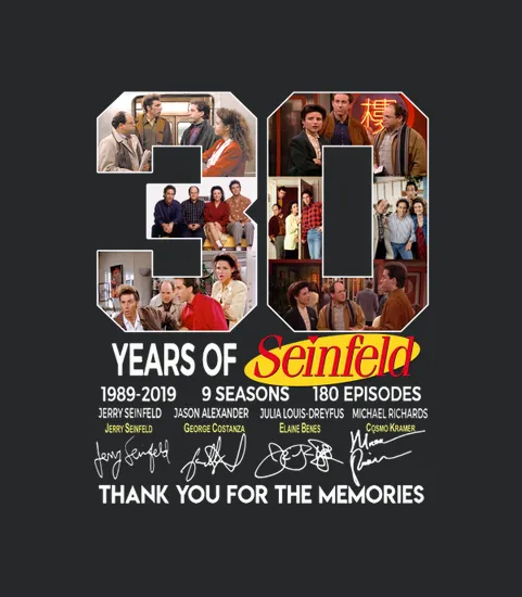 30 Years Of Seinfeld 1989 2019 Thank You For The Memories