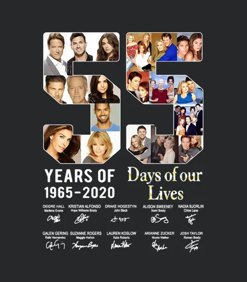 55 Years Of Days Of Our Lives 1965 2020 Signatures