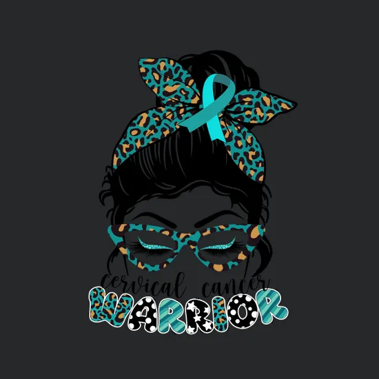 Cervical Cancer Warrior Sublimation