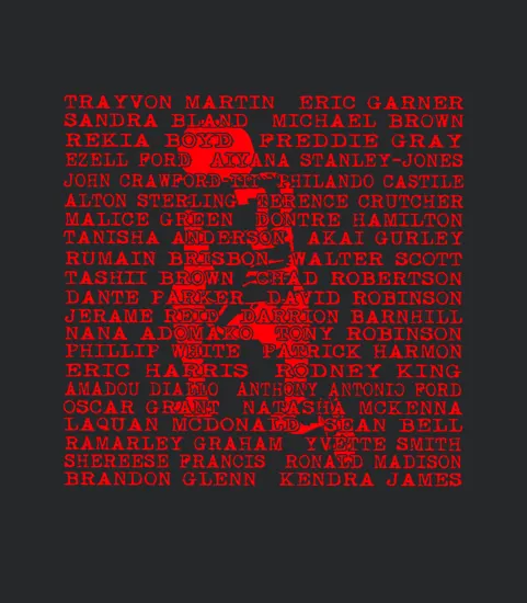 Colin Kaepernick And Names Of Police Brutality Victims