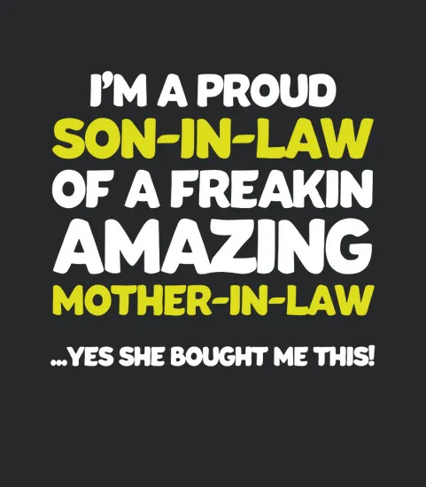 Funny Son In Law Fathers Day Gift From Mother In Law