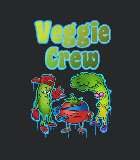 Funny Vegetable Veggie Crew Gift