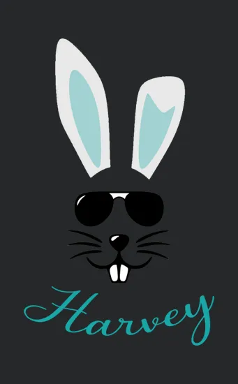 Harvey Easter Bunny Boy Name Rabbit 2020