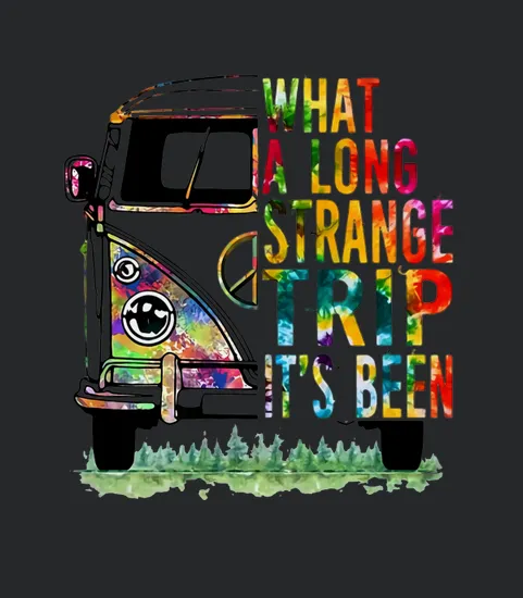 Hippie Bus What A Long Strange Trip Its Been