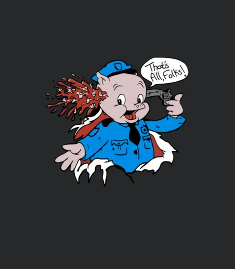 Joe Joegan Porky Pig Thats All Folks