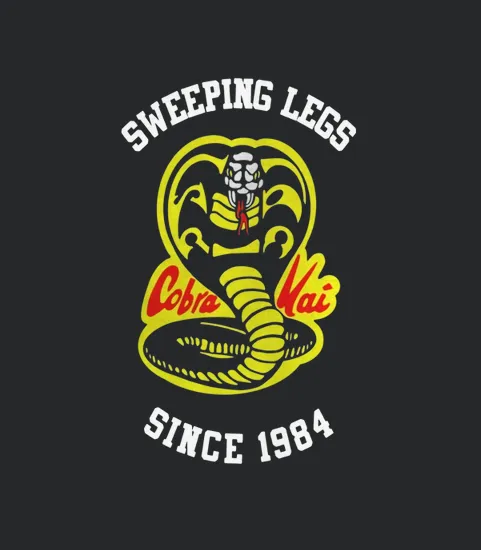 Karate Cobra Sweeping Legs Since 1984