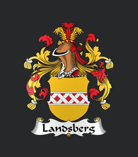 Landsberg Family Crest German Family Crests