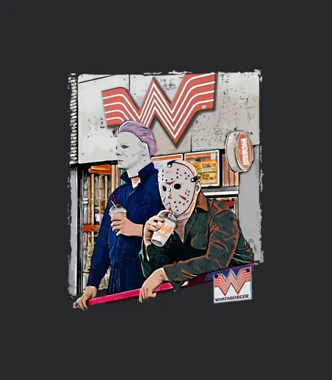 Michael Myers And Jason Voorhees Drink Whataburger