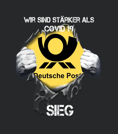 Official Wir Sind Stacurrencyrker Als Covid Deutsche Post Sied