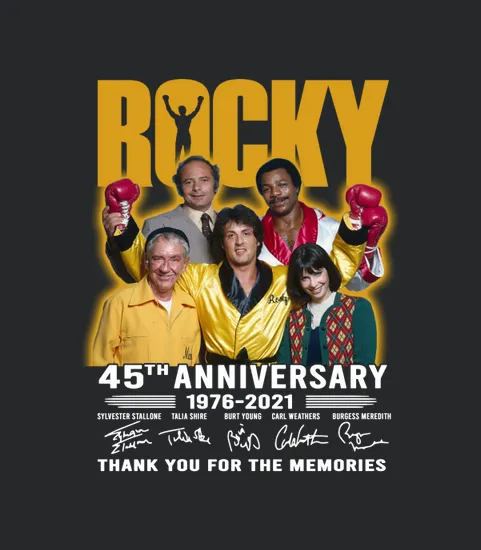 Rocky 45th Anniversary 1976 2021 Thank You For The Memories