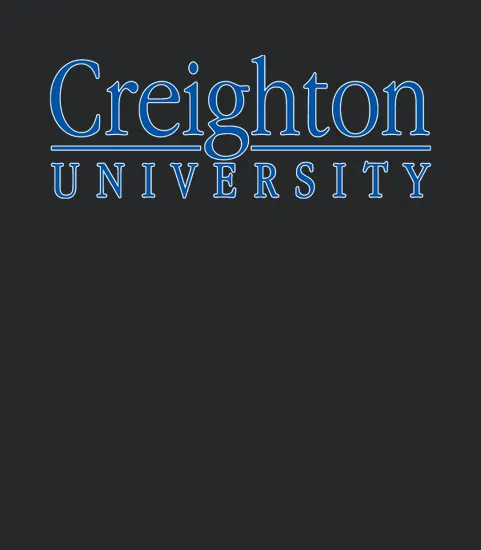 Simple Logo Creighton University 2020