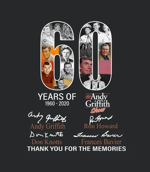 The Andy Griffith Show 60 Years 1960 2020 Signatures Trucker Cap