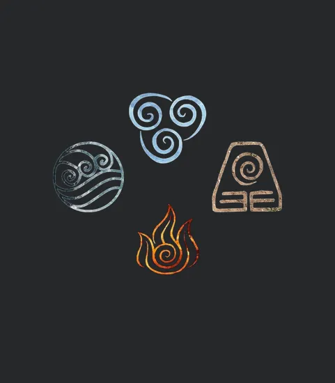 The Four Elements Avatar Symbols Women