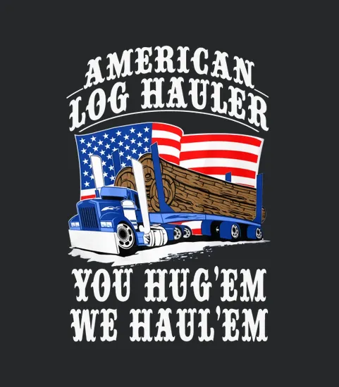 Truck Driver Log Hauler American