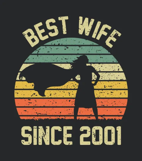 Wedding Anniversary Best Wife Since 2001