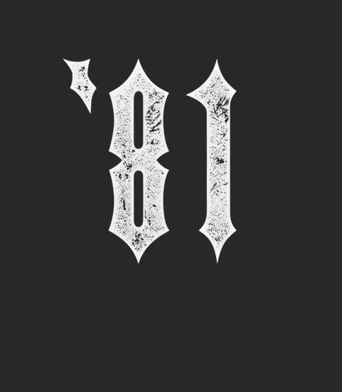 2 Sided Slayer Established 1981 Skull