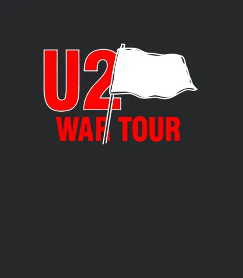 Limited Edition U2 Band War Tour 2 Side