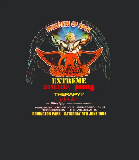 Monsters Of Rock Festival Advert 1994