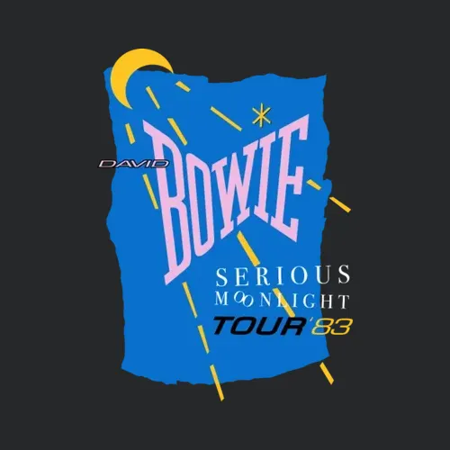 David Bowie Serious Moonlight Tour 83