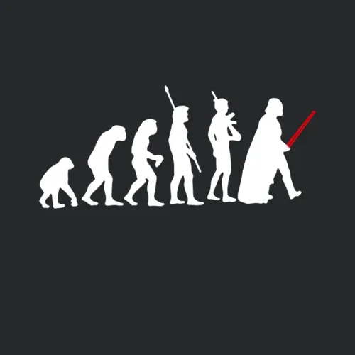 Star Wars Funny Darth Vader Evolution