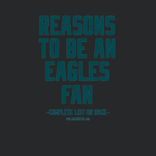 Anti Philadelphia Eagles The No Reasons To Be An Eagles Fan Nfl Gag Gift