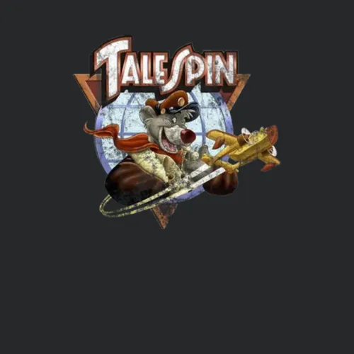 Baloo Talespin 90s Tv Show Cartoon Worn