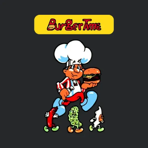 Burger Time Retro 80s Arcade Video Game