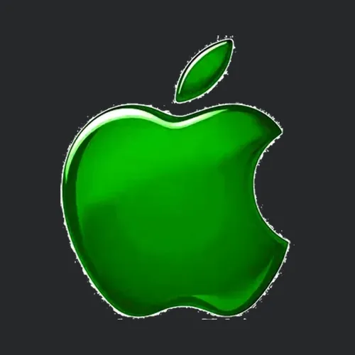Mac Green Apple Logo