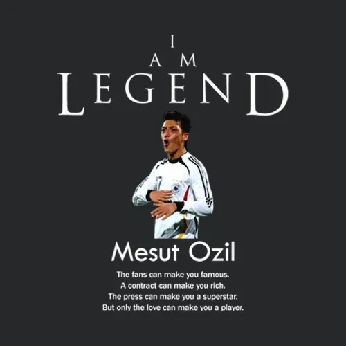 Mesut Ozil Germany Legend Soccer Futbol